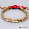 TCC™ Natural Tibetan Copper Long Bead Pair Good Luck Charm Bracelet